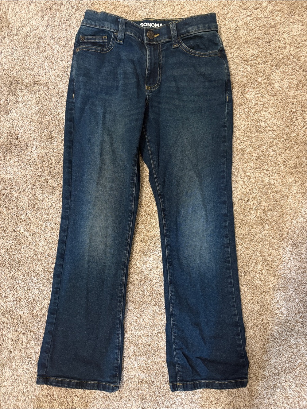 Boys Sonoma Navy Blue Straight Leg Jeans